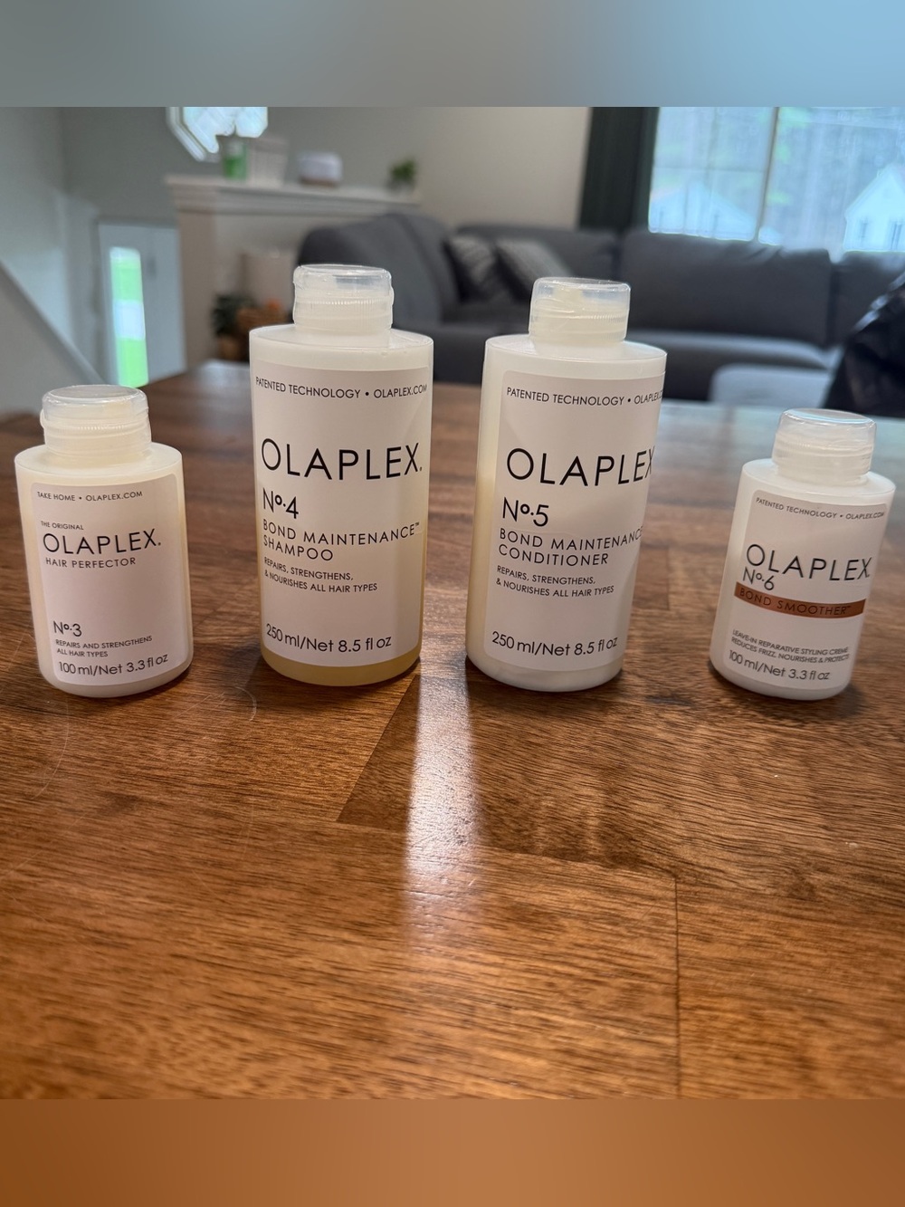 OLAPLEX set - No. 3, No. 4, No. 5, No. 6
